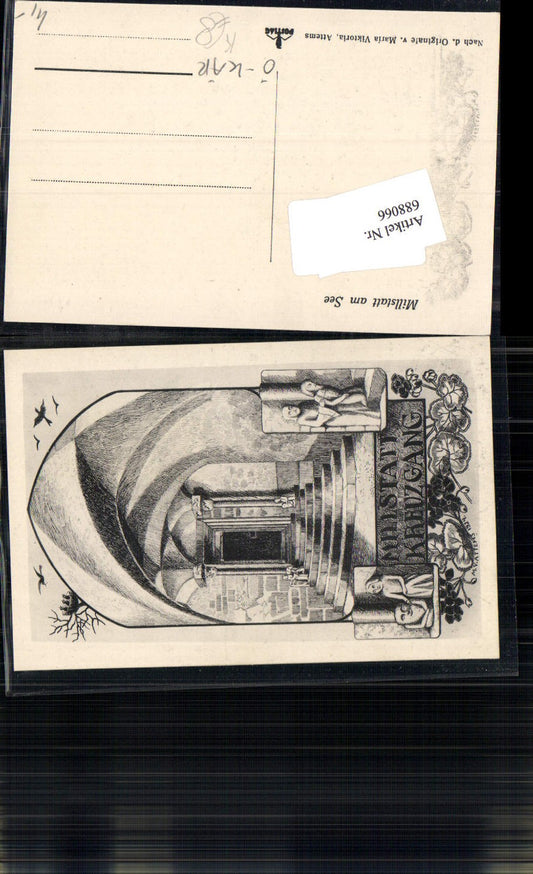 688066 Künstler AK M.V. Attems 1924 Millstatt am Millstättersee