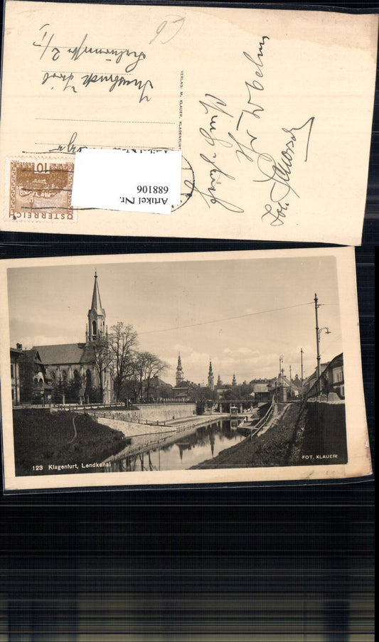 688106 Klagenfurt Lendkanal Lend
