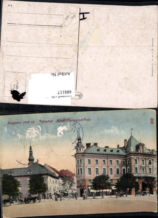 688117 Klagenfurt Rainerhof Kaiser Franz Josef Platz