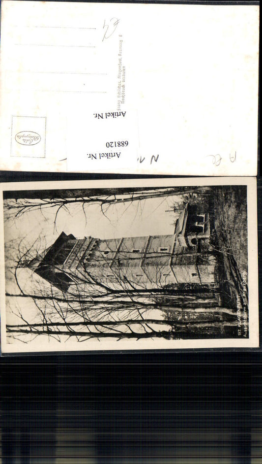 688120 Klagenfurt Turm Kreuzbergl Aussichtsturm