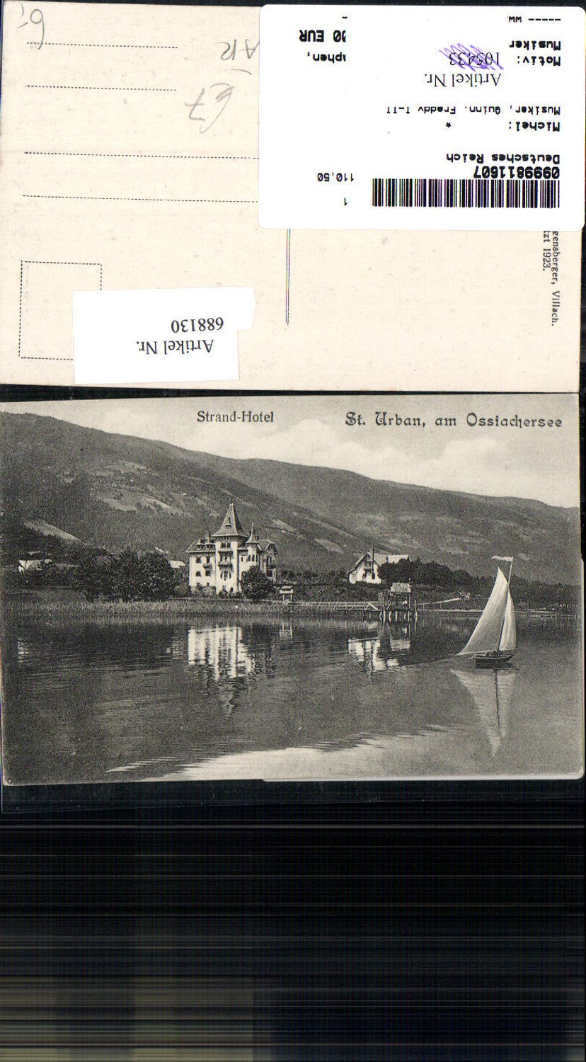 688130 St. Urban am Ossiachersee Strandhotel Strand-Hotel