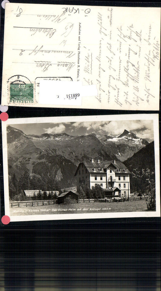 688131 Mallnitz in Kärnten Amkogel m. Dorrek Heim gel.n. Oberalm Hallein