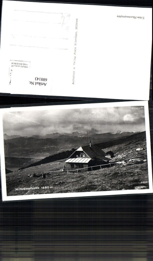 688143 Millstatt Millstätterseehütte Hütte