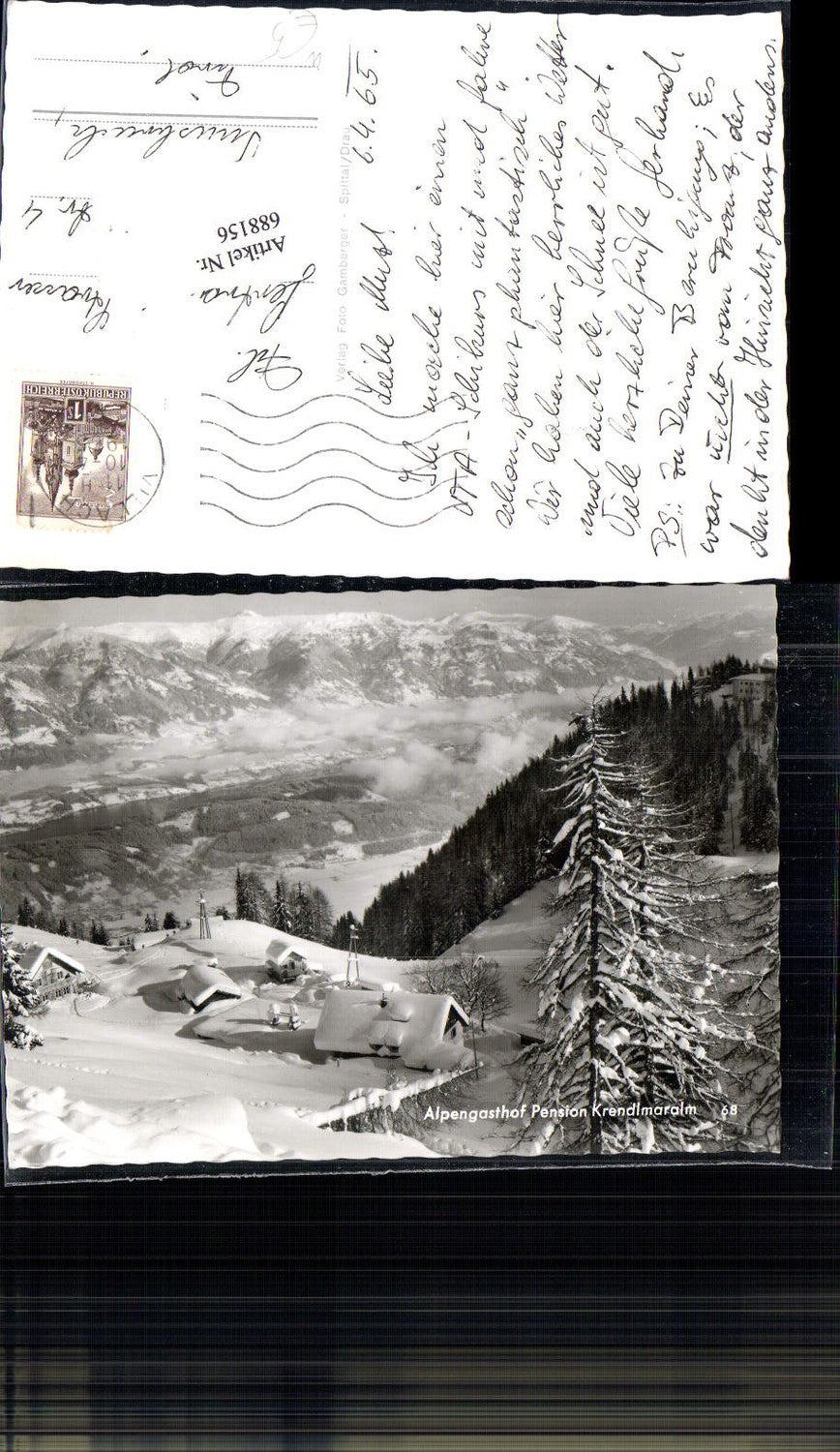 688156 Alpengasthof Krendlmaralm bei Spittal an der Drau