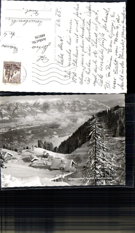 688156 Alpengasthof Krendlmaralm bei Spittal an der Drau