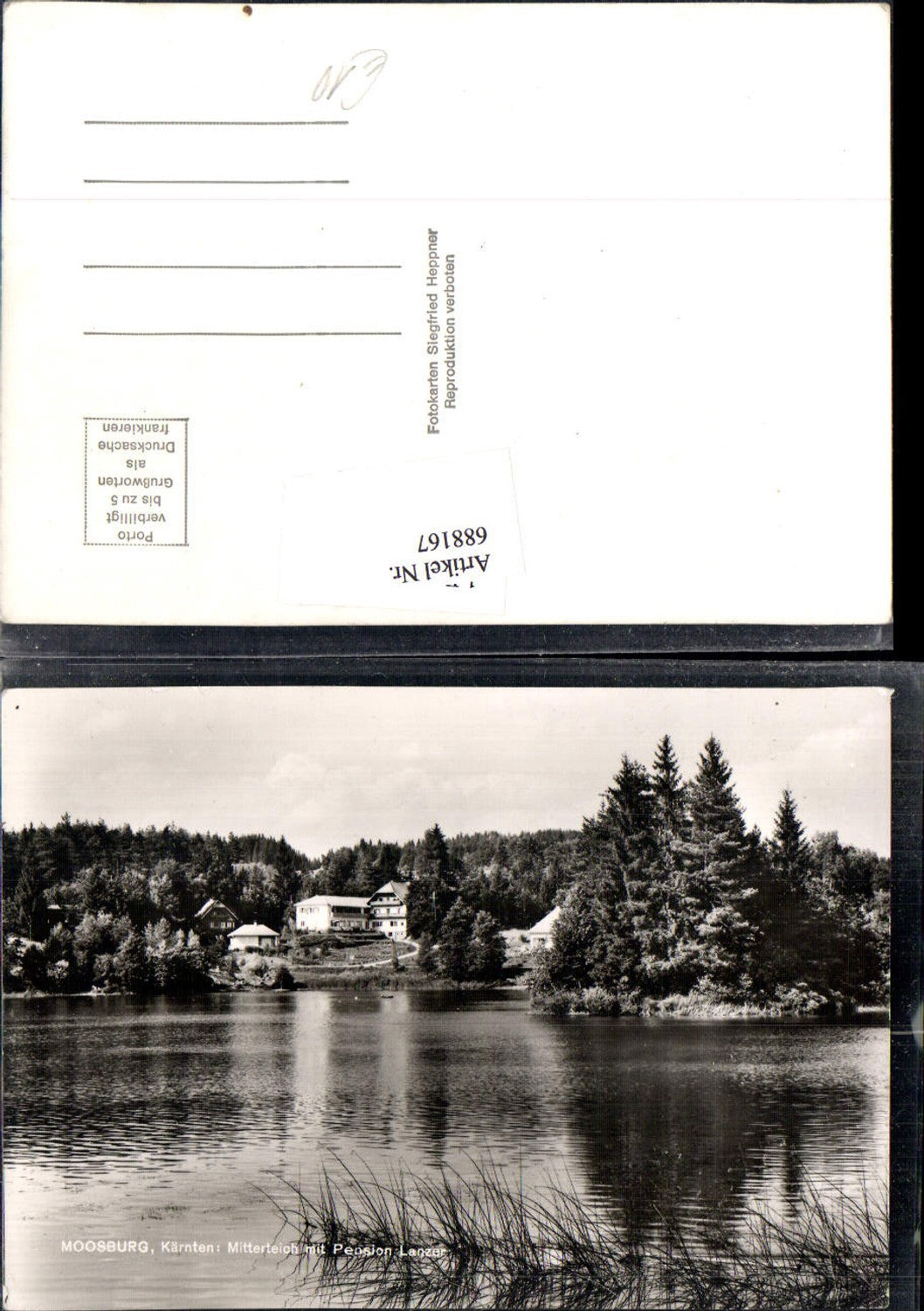 688167 Moosburg Mitterteich Pension Lanzer