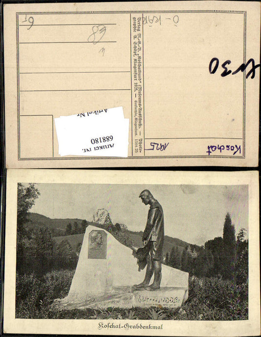 688180 Koschat Grabdenkmal Annabichl Klagenfurt