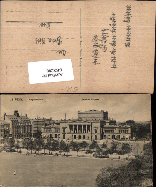 688280 Leipzig Neues Theater Augustusplatz