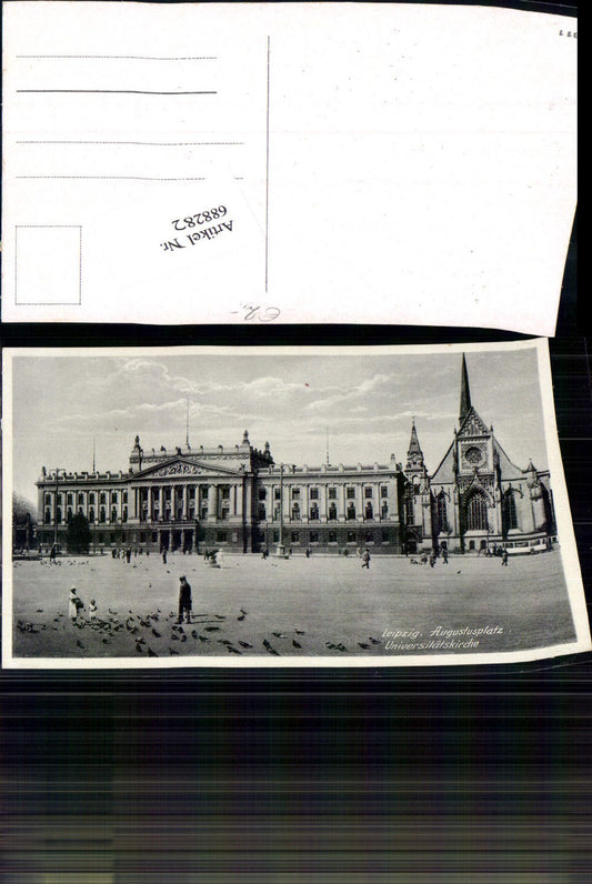 688282 Leipzig Augustusplatz Universität