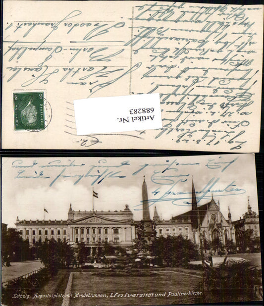 688283 Leipzig Augustusplatz Paulinerkirche