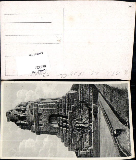 688322 Leipzig Völkerschlachtdenkmal