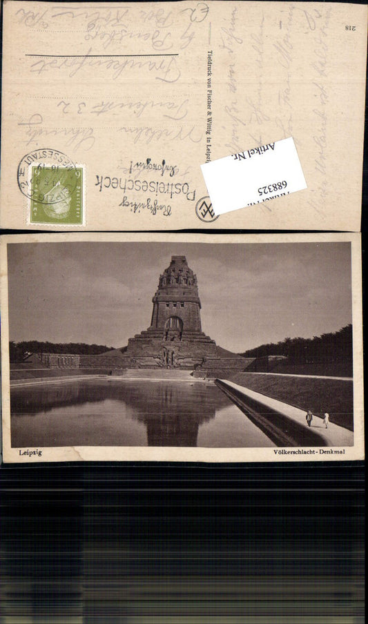 Leipzig Völkerschlachtdenkmal gel. Frankenforst Bensberg Lückerath (Bergisch Gladbach)
