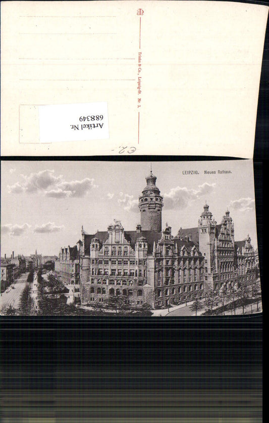 688349 Leipzig Neues Rathaus Rathausring