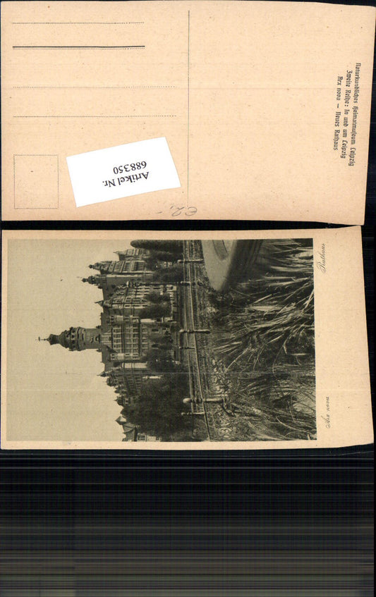 688350 Leipzig Neues Rathaus Rathausring