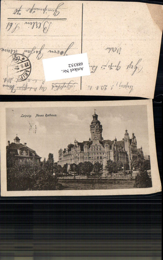 688352 Leipzig Neues Rathaus Rathausring