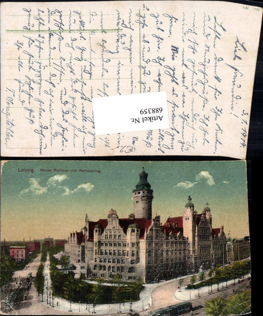 688359 Leipzig Neues Rathaus Rathausring
