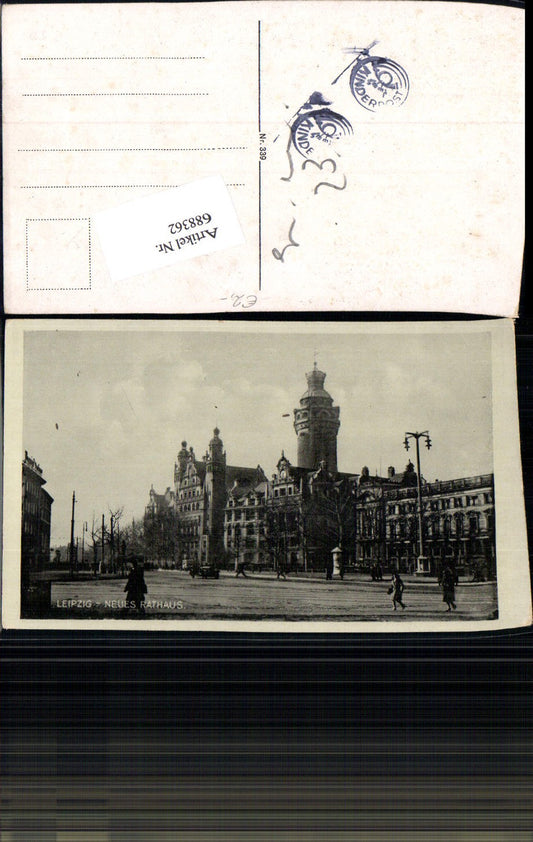 688362 Leipzig Neues Rathaus Rathausring