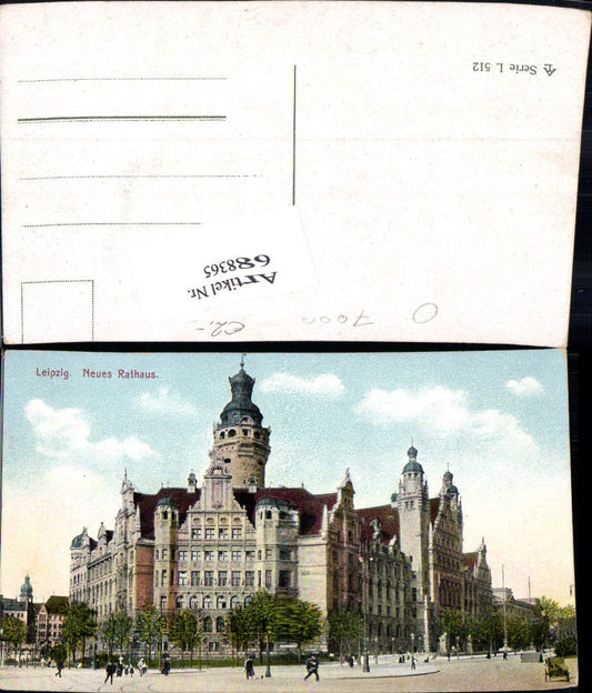 688365 Leipzig Neues Rathaus Rathausring