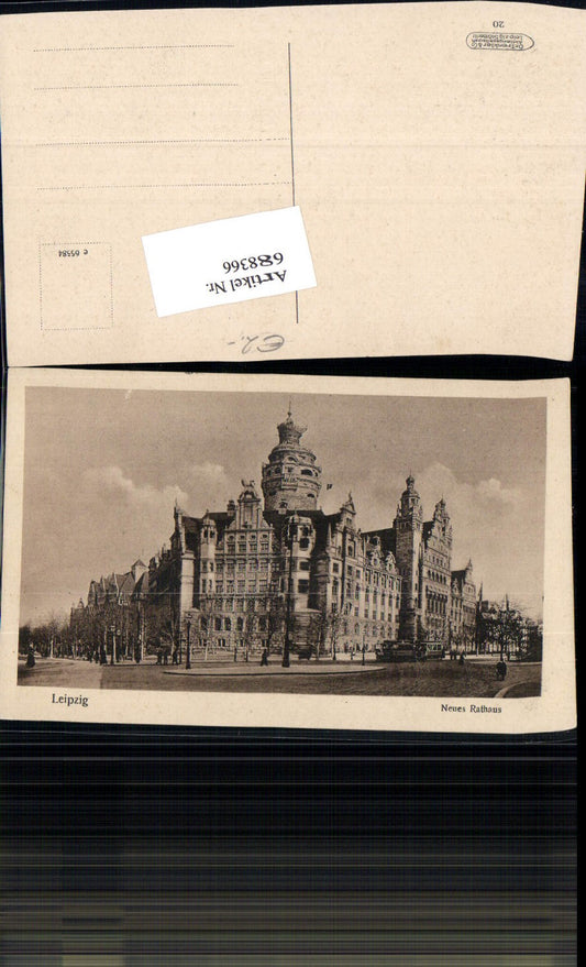 688366 Leipzig Neues Rathaus Rathausring