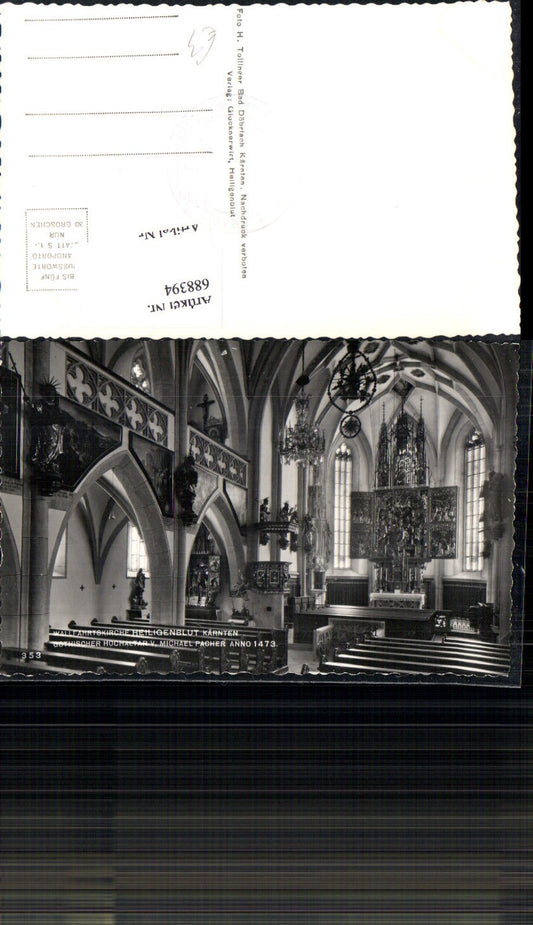 688394 Heiligenblut Altar Michael Pacher