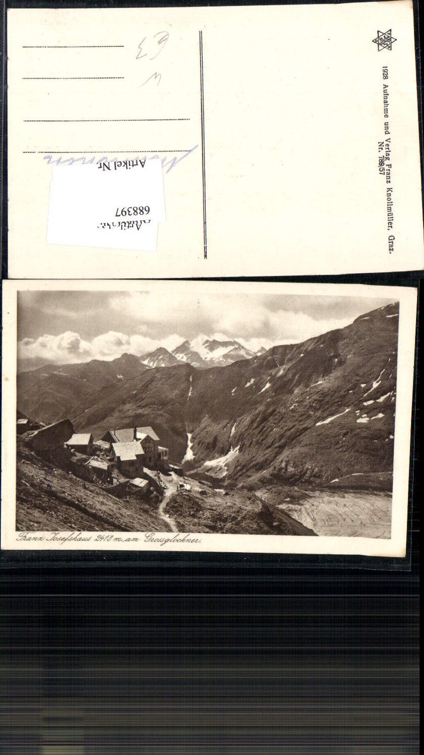 688397 Heiligenblut Franz Josefshaus Grossglockner Kals