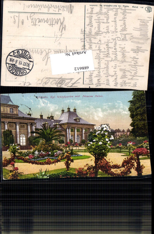 688612 Dresden Loschwitz Schloss Pillnitz gel.n. Kattowitz Schlesien