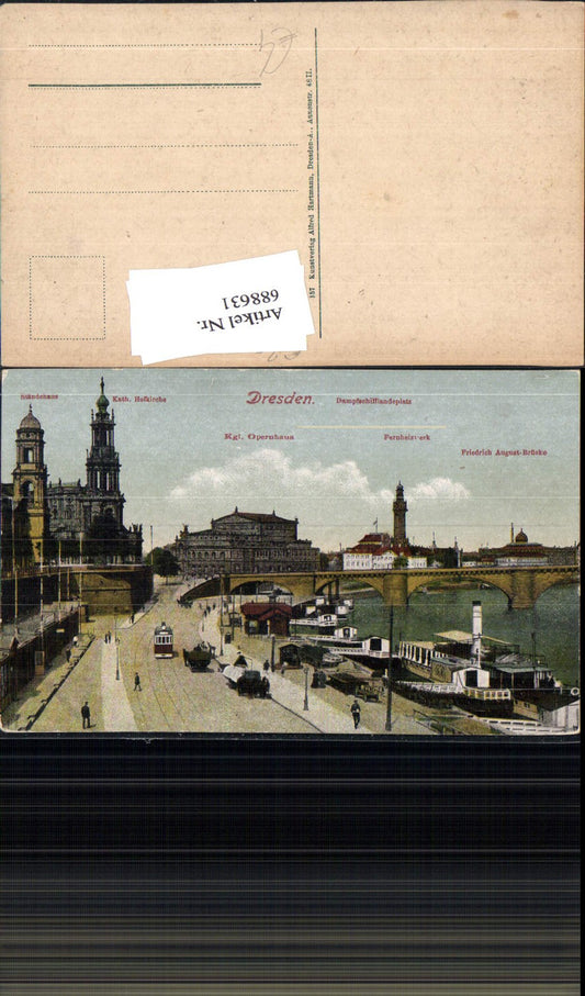 688631 Dresden Altstadt Elbufer Dampfschifflandeplatz Terrasse