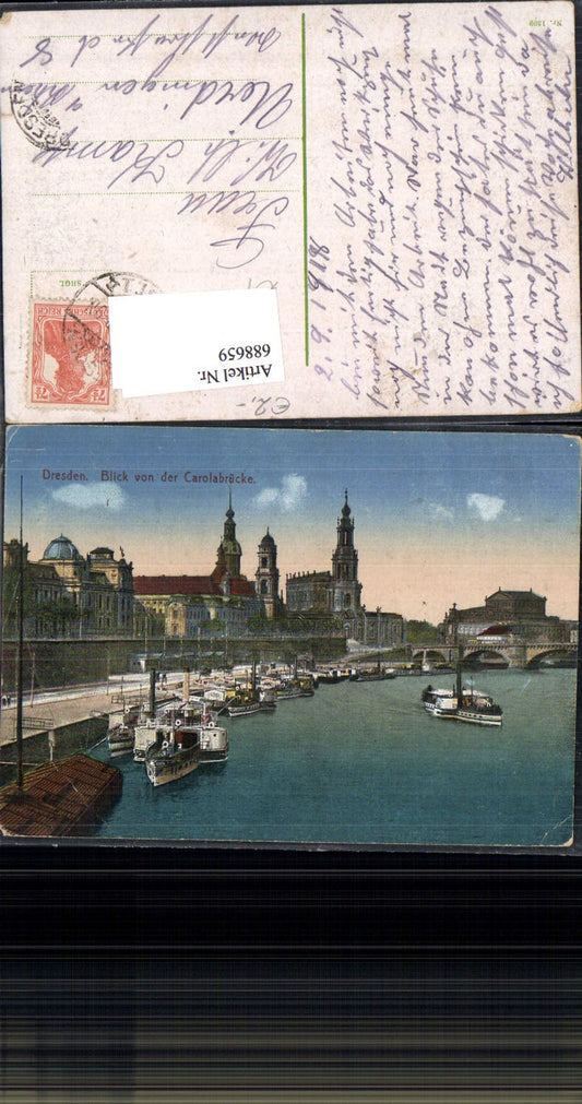 688659 Dresden Altstadt Elbufer Dampfschifflandeplatz Terrasse Dampfer