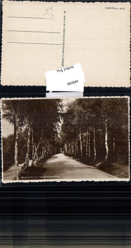 688680 Dresden Loschwitz Weisser Hirsch Heidemühlweg Heidemühlen Weg