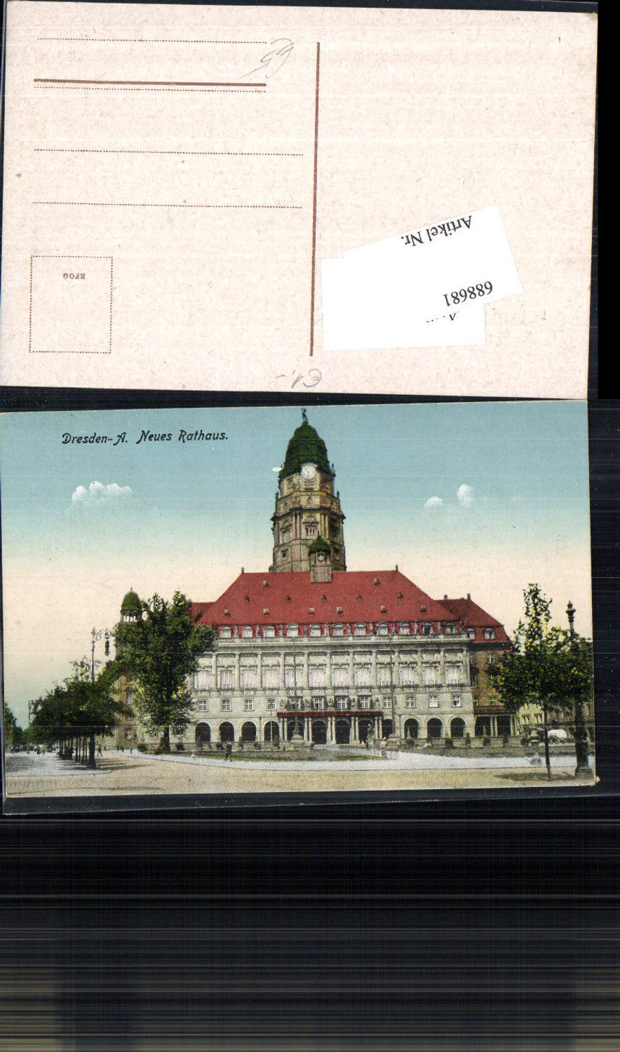 688681 Dresden Altstadt Neues Rathaus