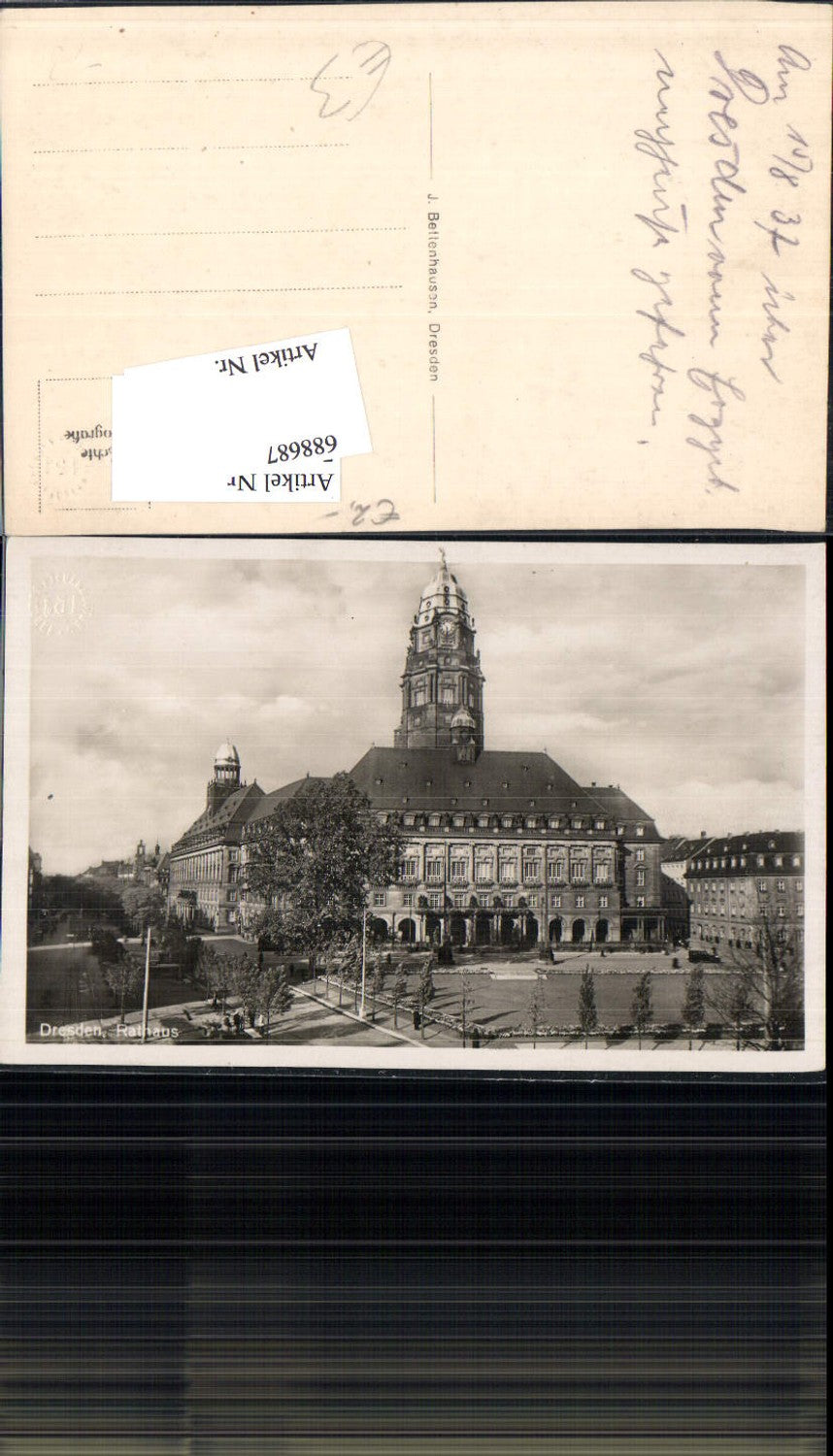 688687 Dresden Altstadt Neues Rathaus