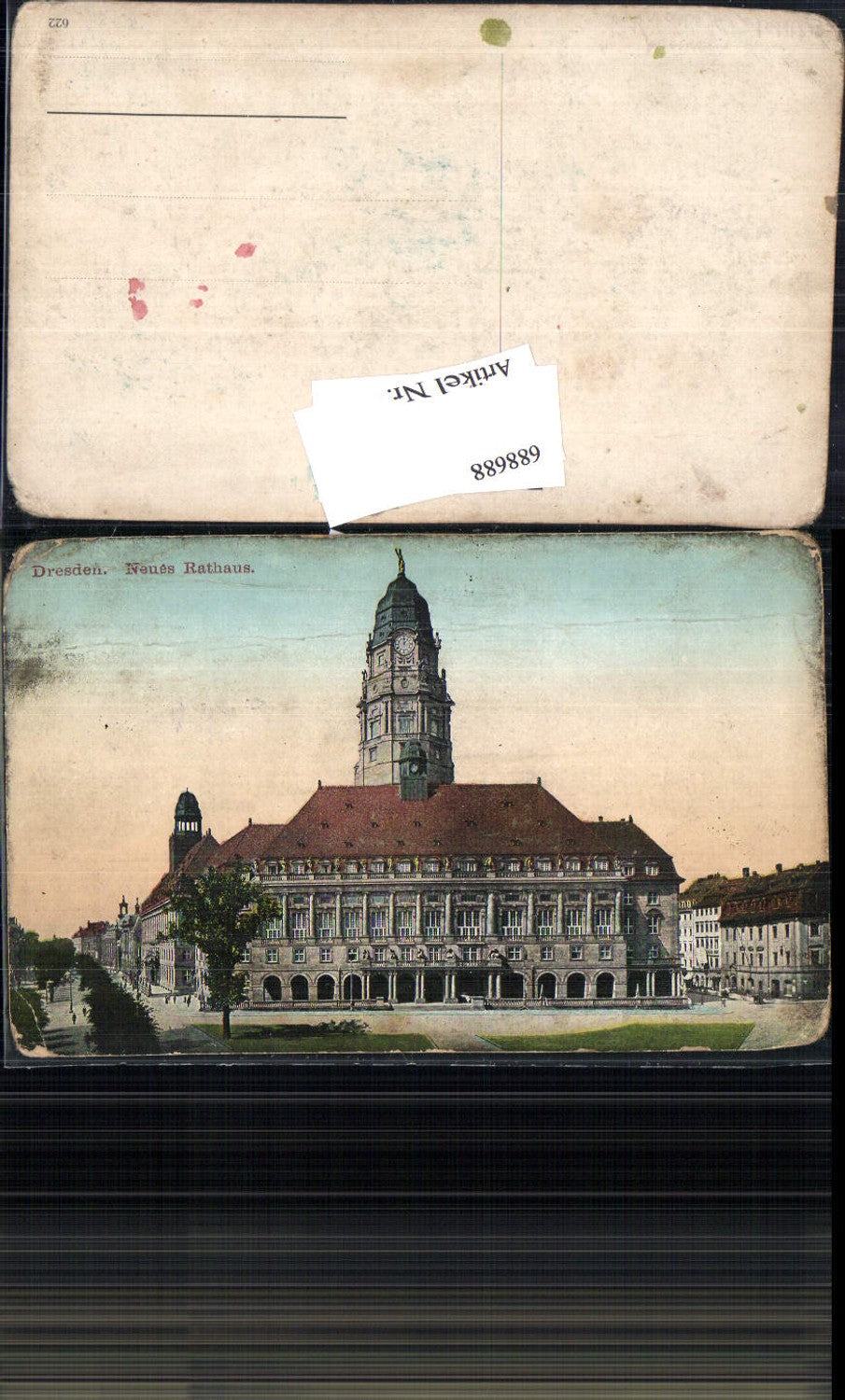 688688 Dresden Altstadt Neues Rathaus