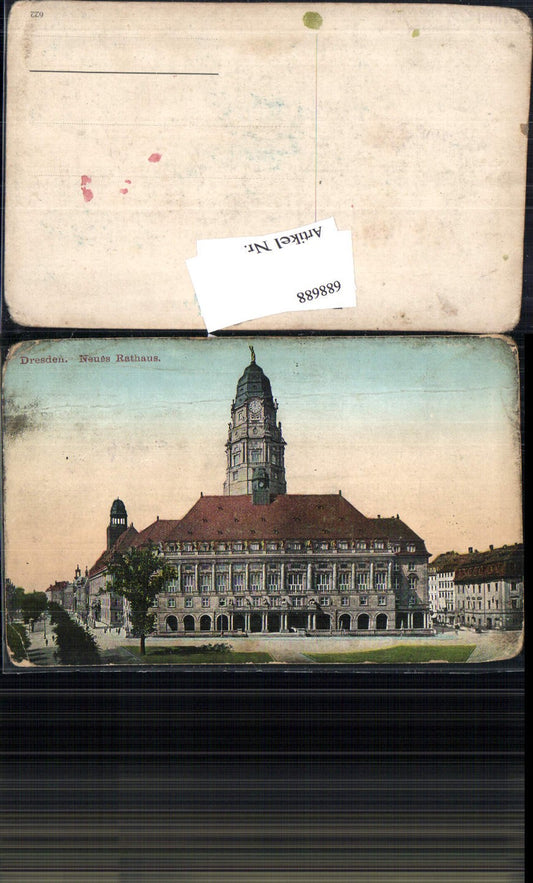688688 Dresden Altstadt Neues Rathaus