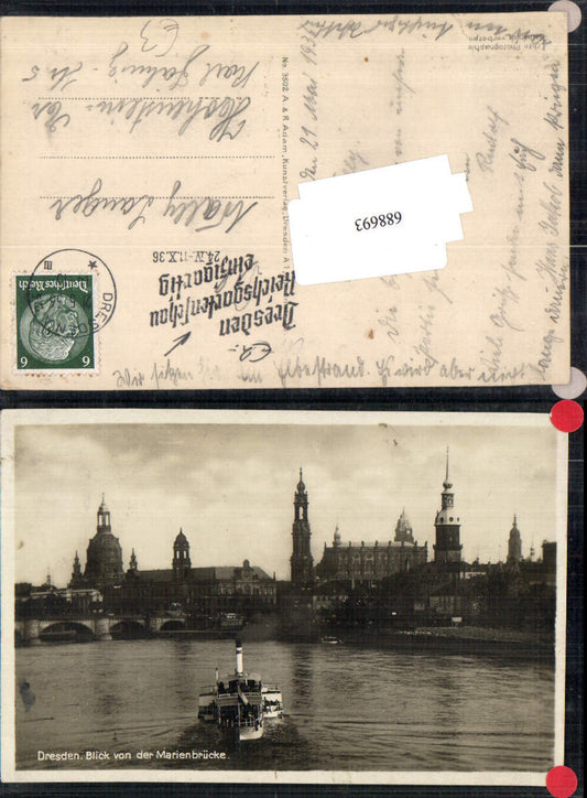 688693 Dresden Dampfer Elbe
