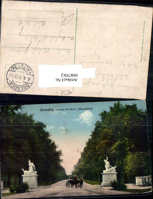 688702 Dresden Hauptallee Grosser Garten