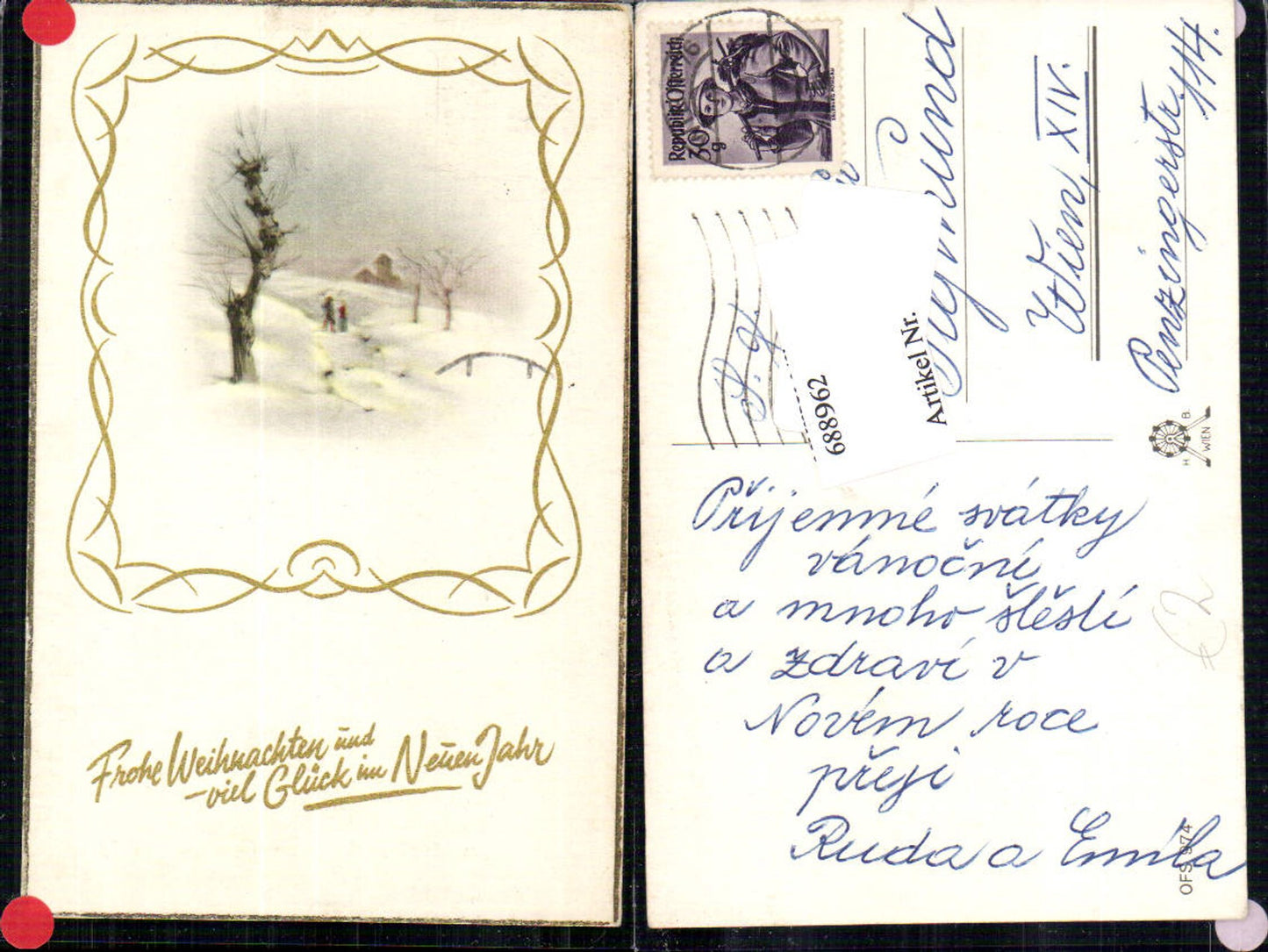 688962 Neujahr Schnee Landschaft