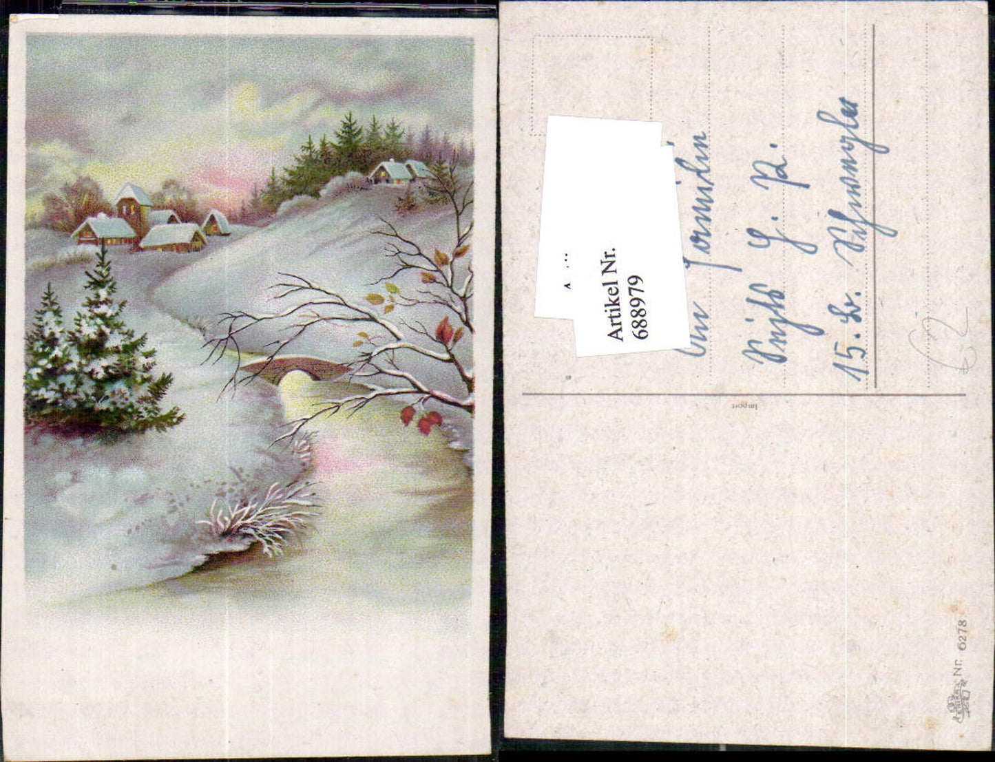 688979 Neujahr Bäume Schnee Landschaft