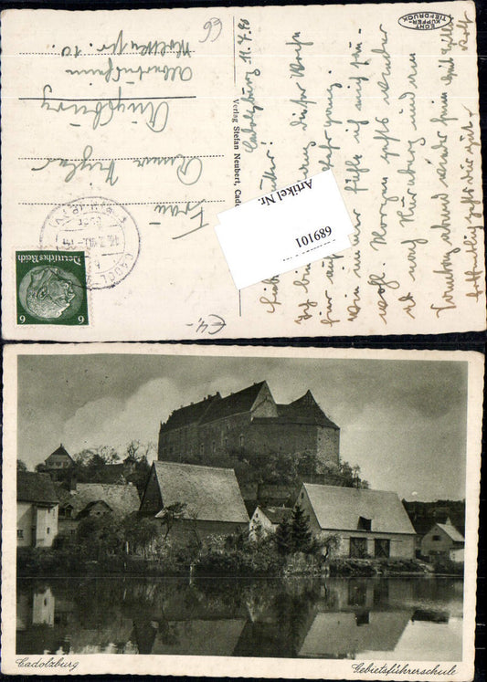 689101 Cadolzburg Gebietsführerschule LK Fürth Mittelfranken