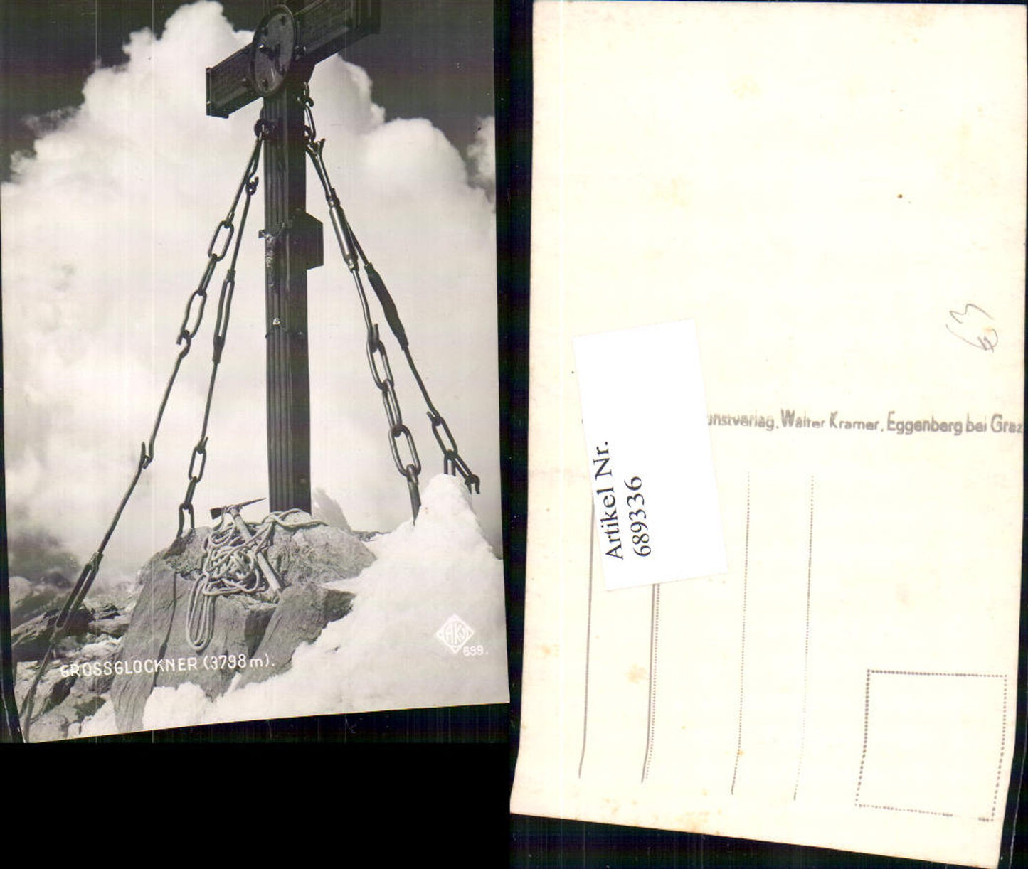 689336 Grossglockner Gipfelkreuz Kreuz Gipfel