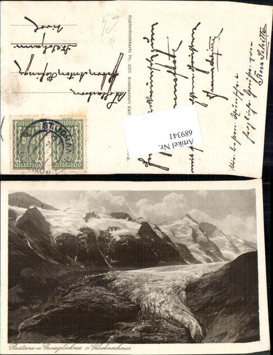 689341 Grossglockner Glocknerhaus b. Heiligenblut Pasterze Gletscher