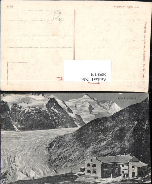 689343 Grossglockner Glocknerhaus b. Heiligenblut Pasterze Gletscher