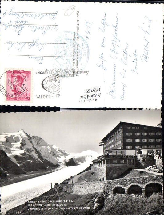 689359 Grossglockner Johannisberg Pasterze