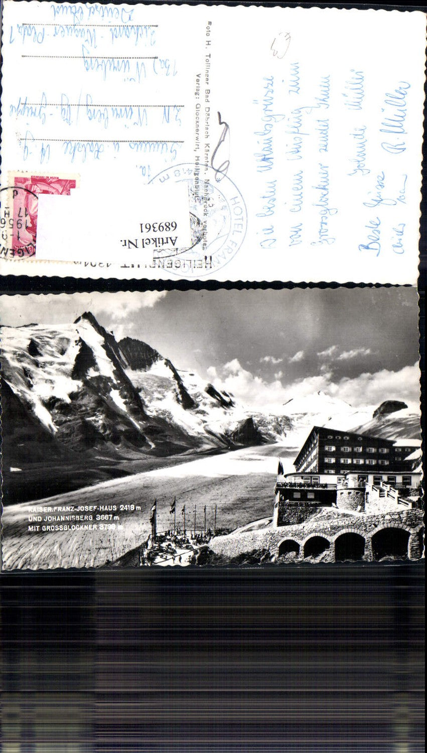 689361 Grossglockner Kaiser Franzjosef Haus Johannisberg