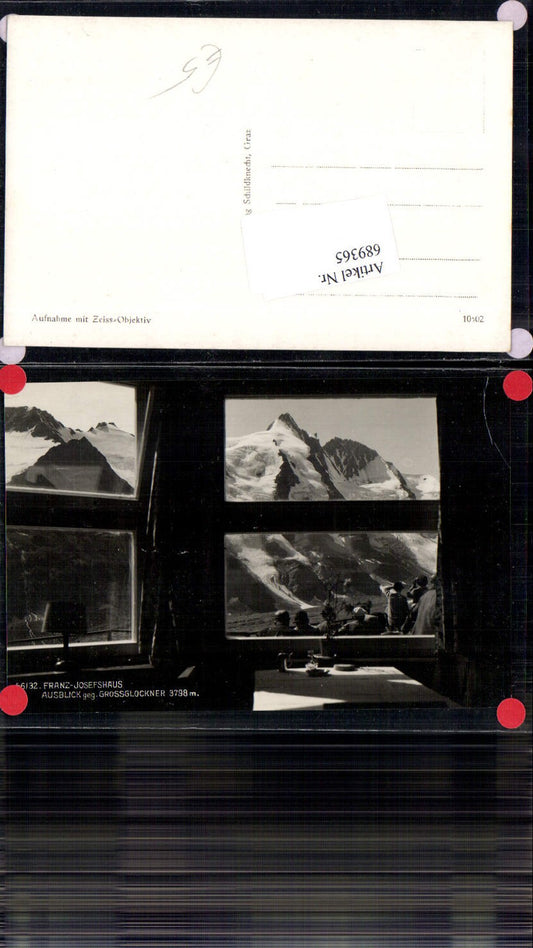 689365 Grossglockner Kaiser Franzjosef Haus Johannisberg