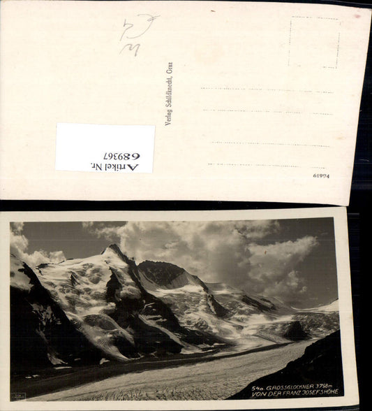 689367 Grossglockner Kaiser Franzjosef Haus Johannisberg
