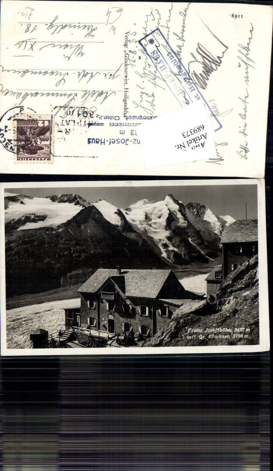 689373 Grossglockner Kaiser Franzjosef Haus Johannisberg