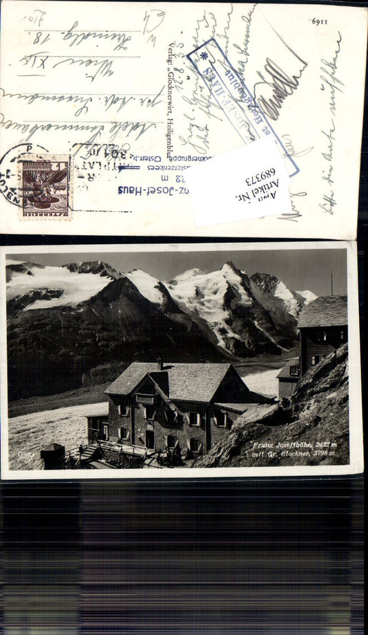 689373 Grossglockner Kaiser Franzjosef Haus Johannisberg