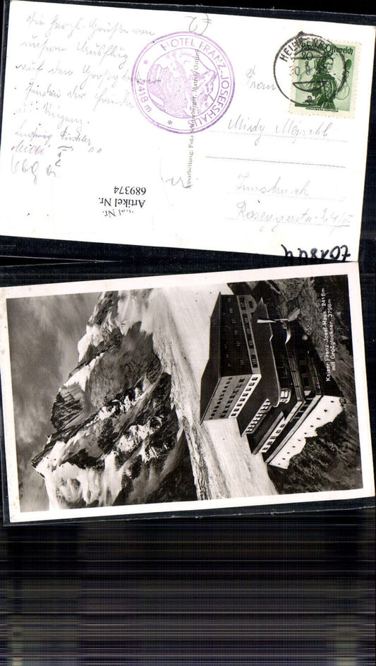 689374 Grossglockner Kaiser Franzjosef Haus Johannisberg