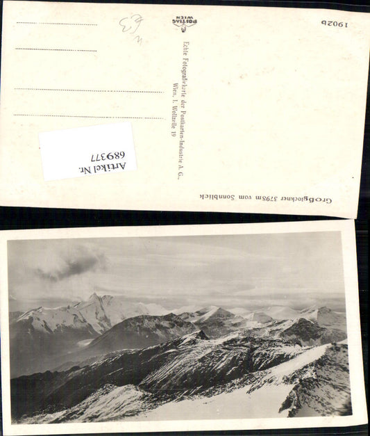 689377 Grossglockner Bezirk Spittal an der Drau Heiligenblut