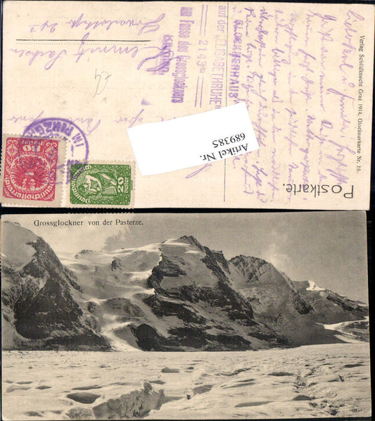 689385 Grossglockner Bezirk Spittal an der Drau Heiligenblut Pasterze